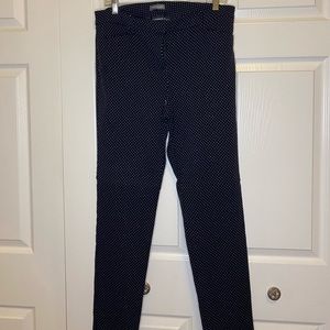 Van Heusen polka dot printed skinny leg pants